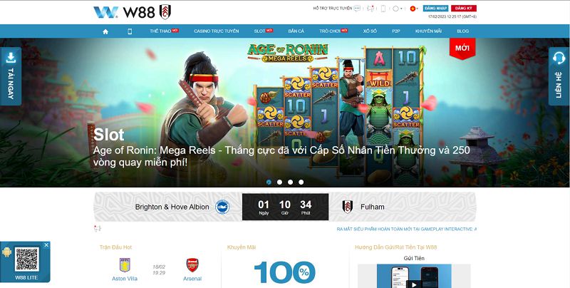 W88 – Trang Cá Độ Bóng Đá Trực Tuyến Uy Tín Với Kho Game Cực Khủng